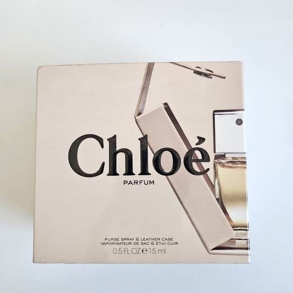 New Chloé Parfum Purse Spray + Leather Case 0.5oz/15ml Unopened/Sealed Packaging - Picture 10 of 11